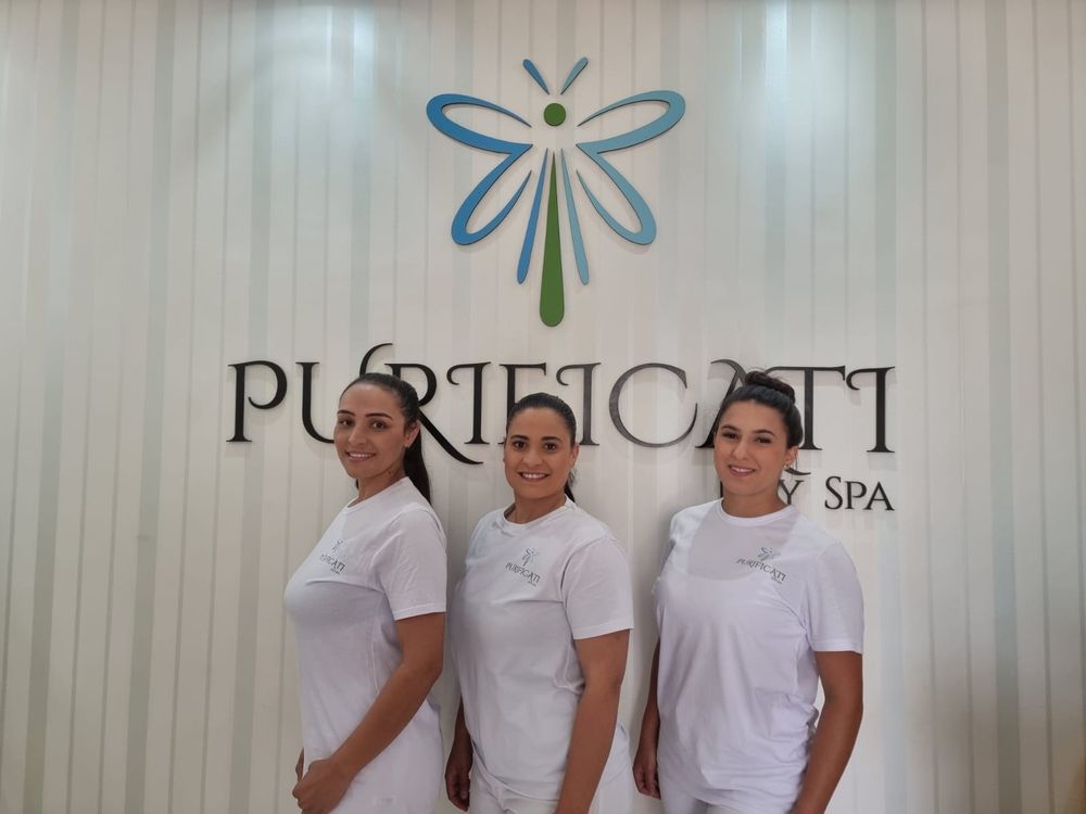 Equipe da Purificati em ação de bem-estar corporativo